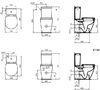 Моноблок компактен Ideal Standard Connect Space